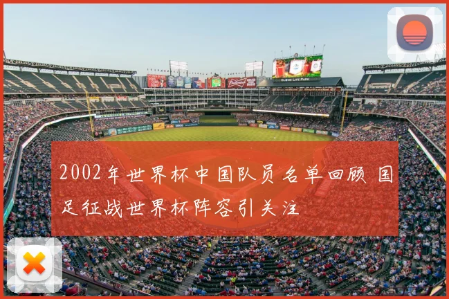 2002年世界杯中国队员名单回顾 国足征战世界杯阵容引关注